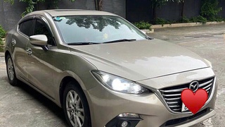 Mazda 3   1.5 AT màu vàng cát đi 93.000km, sản xuất 2016 tên cá nhân. 