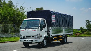 Bán xe tải Isuzu Vĩnh Phát NK490SL Thùng Mui Bạt Dài 6m2 