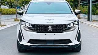 Bán xe Peugeot 3008 AL 2022, số tự động 1.6 Turbo, màu trắng. 