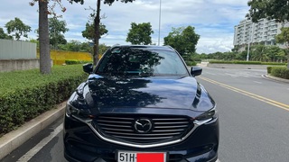 Bán xe Mazda CX8 Premium 2.5AT AWD 2020, màu xanh. 