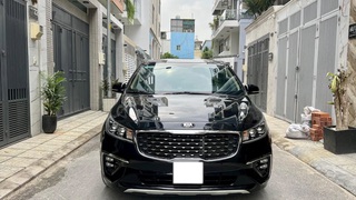 Bán xe Kia Sedona 2021 DATH Luxury Full dầu 2.2D, màu đen. 