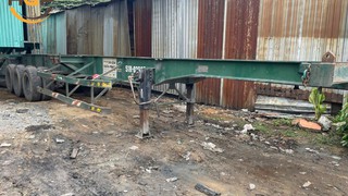 Cần bán rẻ Chiếc Mooc xương CPT 3 xèo 40 feet đời 2012 cũ 