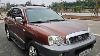Hyundai SantaFe số tự động  158 triệu 