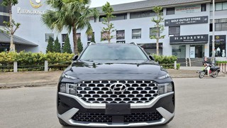 Chính chủ bán Santafe Premium 2.5L HTRAC, sản xuất 2022 màu đen, đăng ký tên cá nhân
