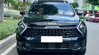 Bán xe Kia Sportage 2.0D Signature 2023, số tự động, màu đen. 