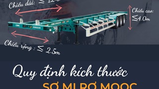 Quy Định Kích Thước Sơ Mi Rơ Moóc 2025 