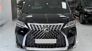 Bán Lexus LM350 sản xuất 2021, màu đen, nội thất kem. 