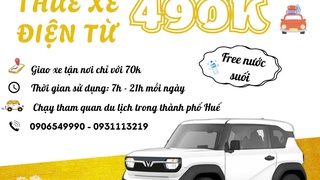 Thuê xe điện từ 490k 
