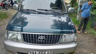 Cần bán xe  TOYOTA ZACE GL   7 CHỖ   đời cuối  2004 