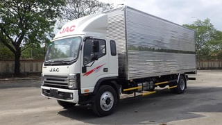 Bán xe tải Jac N900E5 thùng kín 7 m chở 39 khối 