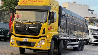 Bán xe tải DongFeng 4 chân nóc cao thùng 9m4 tải 17t95 giá tốt 