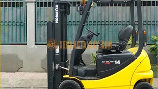 XENANGTAIDAY.COM bán xe nâng điện ngồi lái 1.5 tấn KOMATSU FB14 12 