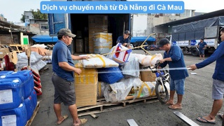 Dịch vụ chuyển nhà từ Đà Nẵng đi Cà Mau 