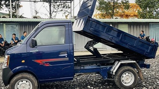 Xe ben 1 khối giá tốt giao xe ngay hiệu SRM 