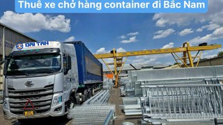 Thuê xe chở hàng container đi Bắc Nam 