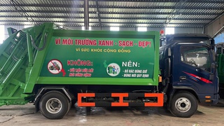 Xe chuyên dụng  xe cuốn ép rác 