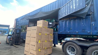 Giá trucking container từ cảng Thường Tân đi KCN Phố Nối 