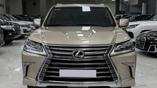 Bán Lexus LX570 sản xuất 2016 màu vàng cát. 