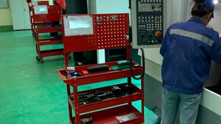 Tủ đựng dụng cụ, xe đẩy đồ nghề 2 ngăn 3 ngăn 