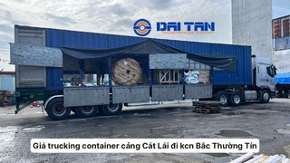 Giá trucking container từ cảng Cát Lái đi KCN Bắc Thường Tín 
