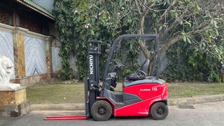Xe nâng điện ngồi lái NICHIYU FB15PN 80BC 300F 