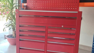 Tủ đồ nghề 11 ngăn kéo kết hợp bảng treo 