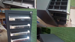 Tủ dụng cụ 6 ngăn KT : W250x350xH500mm 