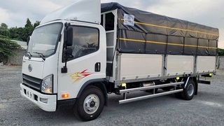Công ty Phú Mẫn bán xe tải 8t5 mui bạt bửng nhôm 