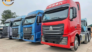 Đầu tư 1 lần, lợi nhuận dài lâu   Xe đầu kéo Howo TH7 N Luxury 460HP...