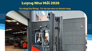 Xe Nâng Điện Cũ: Kinh Nghiệm Mua Giá Rẻ, Chất Lượng Như Mới 2026 