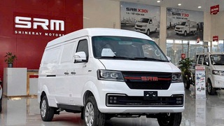 Bán xe Van SRM X30LP 945kg phía sau mở 2 cánh 