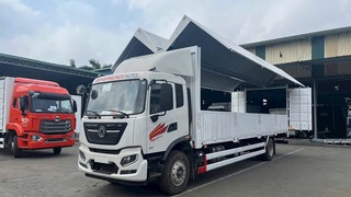 Bán xe tải DongFeng 6T8 thùng kín cánh dơi 9m9 