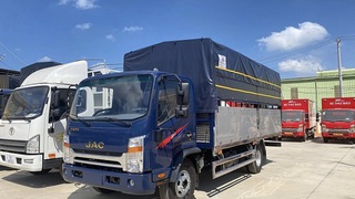 Xe tải Jac N650E5 thùng bửng nhôm 