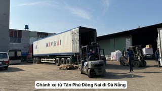 Chành xe từ Tân Phú Đồng Nai đi Đà Nẵng 