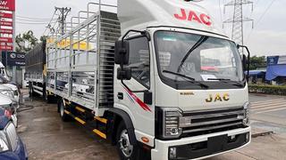 Xe tải JAC N350SL thùng dài 6m2 máy Cummins giá tốt 