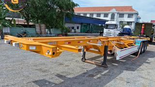 Rơ mooc cổ cò 45 feet XINHONGDONG mẫu mới 2026 dài 14m3 