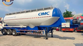 Mooc bồn xi téc CIMC 46 khối chuyên chở bột mì 