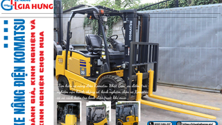 Xe Nâng Điện Komatsu: Đặc Điểm, Ưu Điểm Và Kinh Nghiệm Chọn Xe 