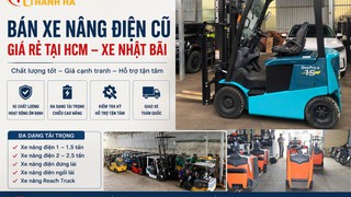 Xe Nâng Điện Cũ Nhật Bãi   Kinh Nghiệm Chọn Xe Phù Hợp 