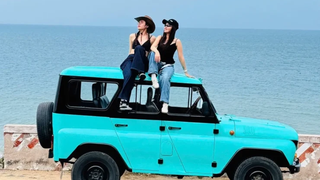 Thuê Xe Jeep Mũi Né Uy Tín   Đi Bàu Trắng, Đồi Cát 