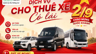 Xe Có Lái Dịp 2/9   Đón Tận Nơi, Đi Tận Chỗ Tại Hải Phòng Và Các...