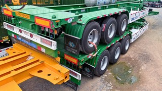 Mooc cổ cò CIMC Dongyue Patec 3 trục 45 feet tải 32.85 tấn mẫu mới 2026 