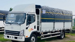Công ty bán xe tải Faw Tiger 8T5 thùng nhôm 6m2. 