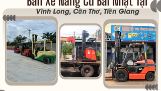 Xe Nâng Cũ Bãi Nhật Tại Vĩnh Long, Cần Thơ, Tiền Giang 