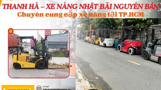 Xe nâng Nhật bãi   Giải pháp tiết kiệm cho doanh nghiệp 