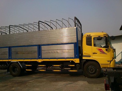 Lào cai bán xe tải ben Đong Feng Hoàng Huy 8 tấn cầu to 13 tấn, xe tải thùng B190 giá rẻ nhất VN 1