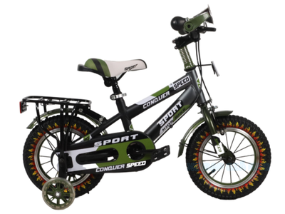 Xe đạp trẻ em 12 inch Conquer Speed Baga Tay Ngang 0
