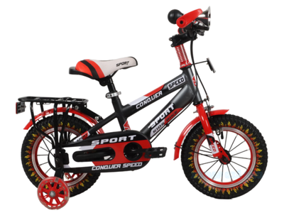 Xe đạp trẻ em 12 inch Conquer Speed Baga Tay Ngang 1