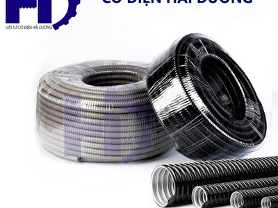 Ống ruột gà lõi thép bọc nhựa PVC - Hỗ trợ phòng chống cháy nổ Cơ ĐIện Hải Dương 0