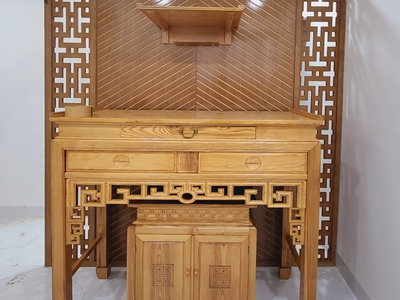 Tìm hiểu bàn thờ gỗ sồi có tốt không 4